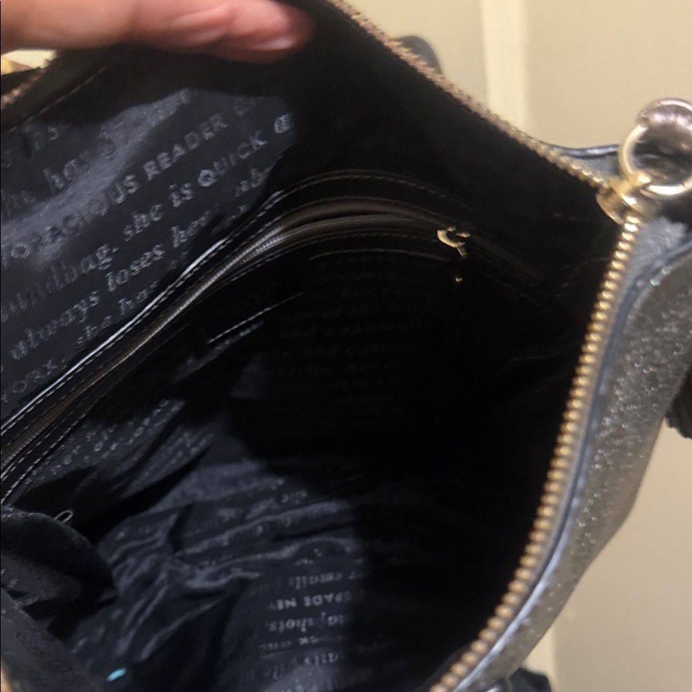 Kate Spade Metallic Crossbody with Tassel - Picture 7 of 8